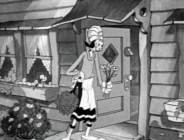 Olive Oyl and Swee'Pea